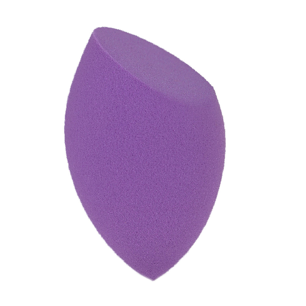 Скошений спонж для макіяжу Bless Beauty Puff Make Up Sponge, фіолетовий