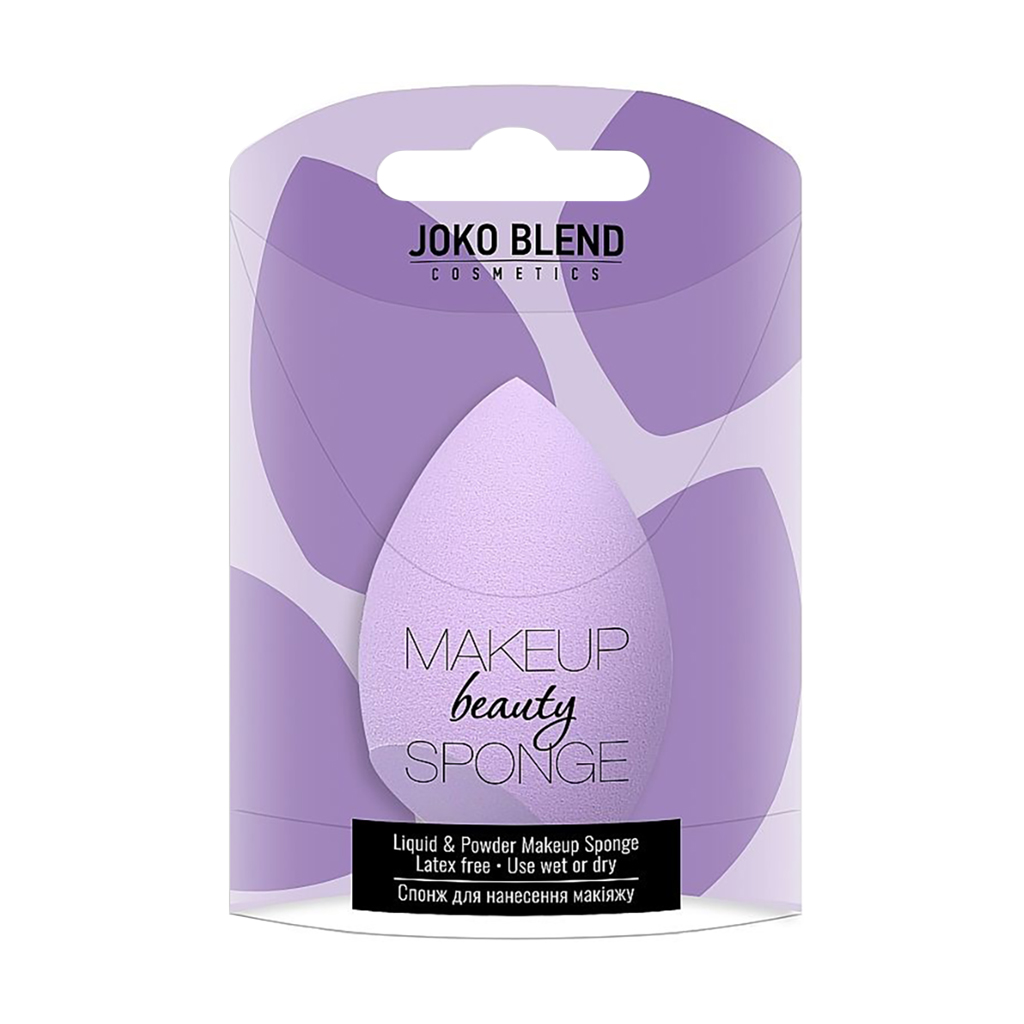 Спонж для макіяжу Joko Blend Makeup Beauty Sponge, Lilac, 1 шт