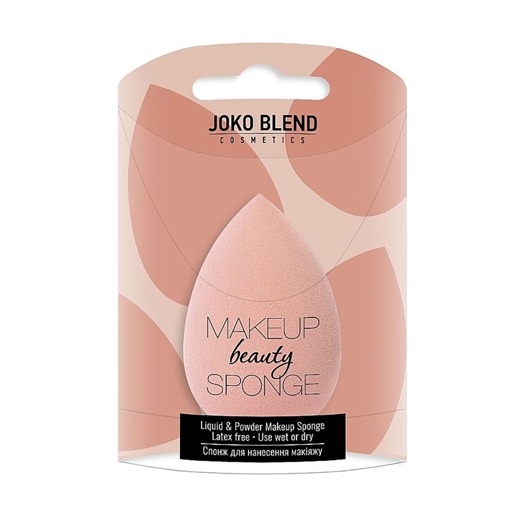 Спонж для макіяжу Joko Blend Makeup Beauty Sponge, Peach, 1 шт